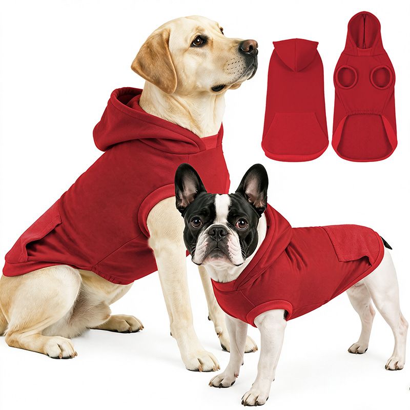 DOTON Dog Hoodie Fleece Winter Warm — image 2