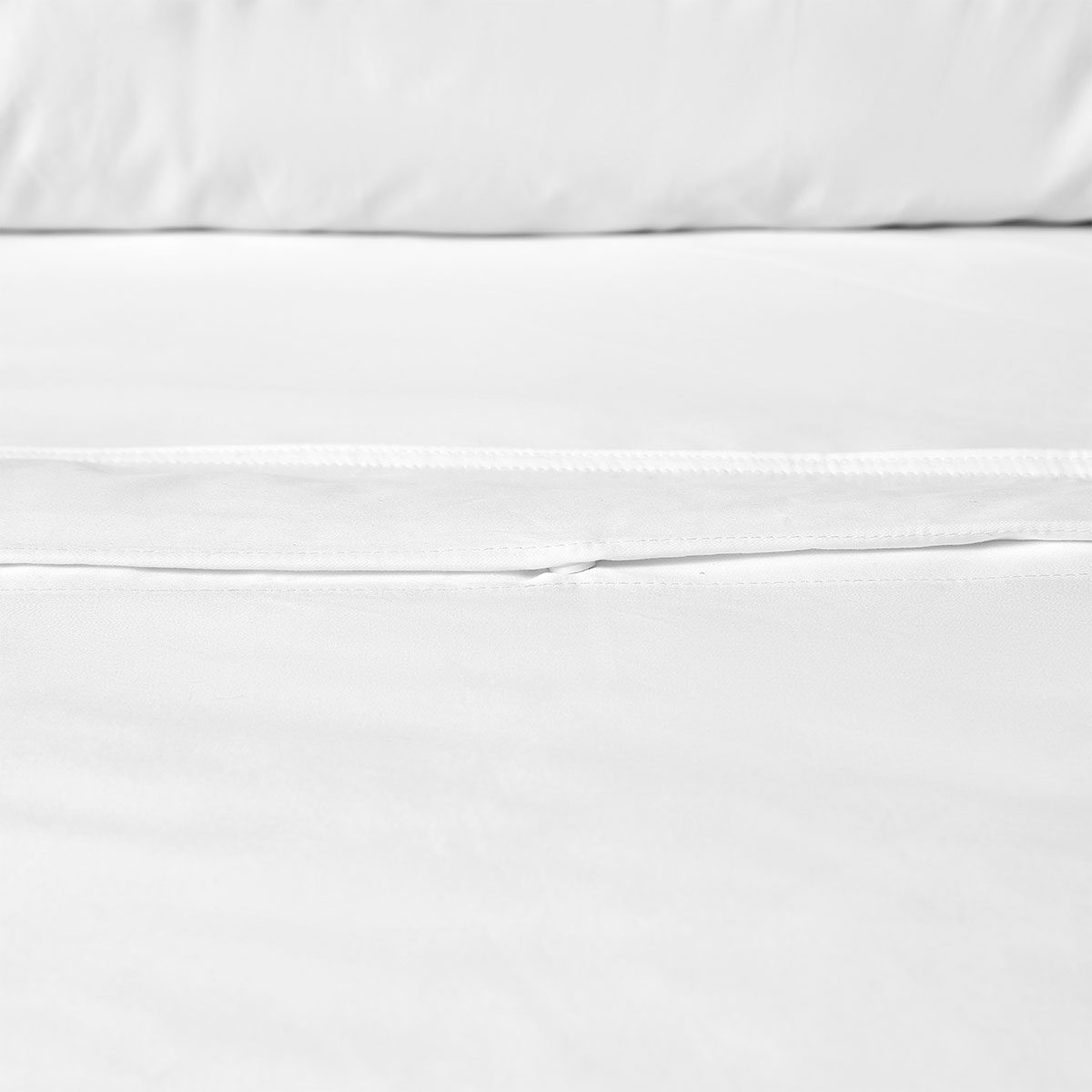 Accessorize White 400TC White Bamboo Cotton Double Stitched Quilt Cover Set King โ image 4