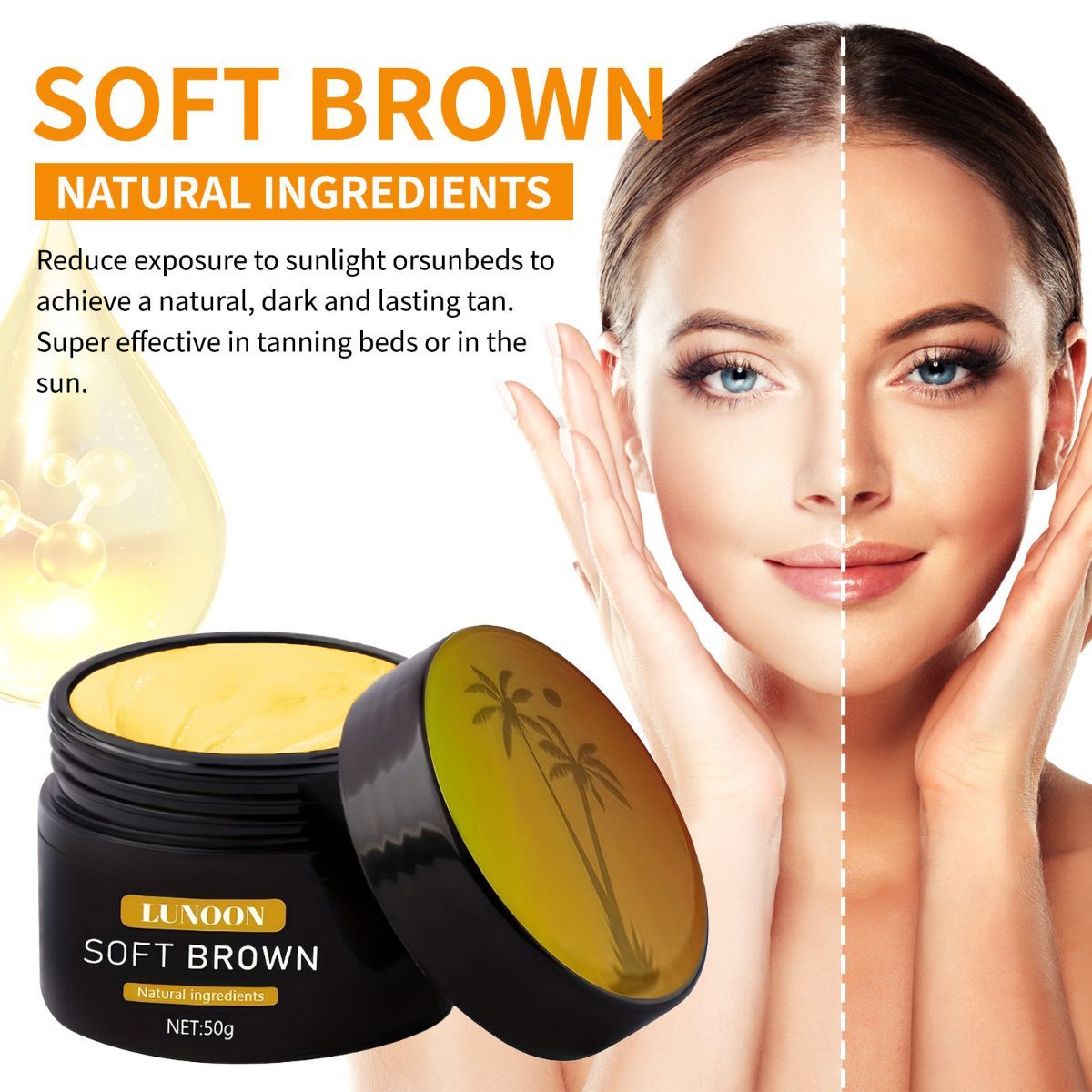 soft brown tan — image 2