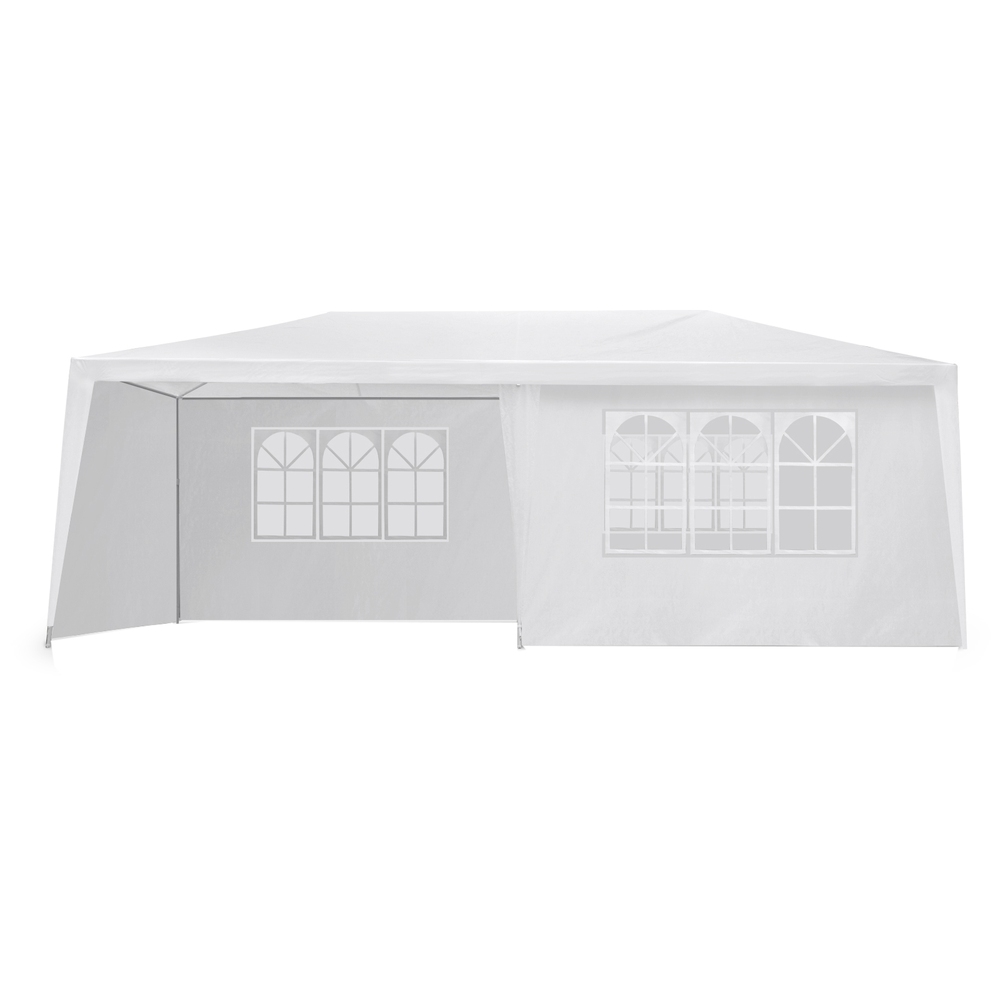 Instahut Gazebo 3x6m Marquee Wedding Party Tent Outdoor Camping Side Wall Canopy 6 Panel White — image 3