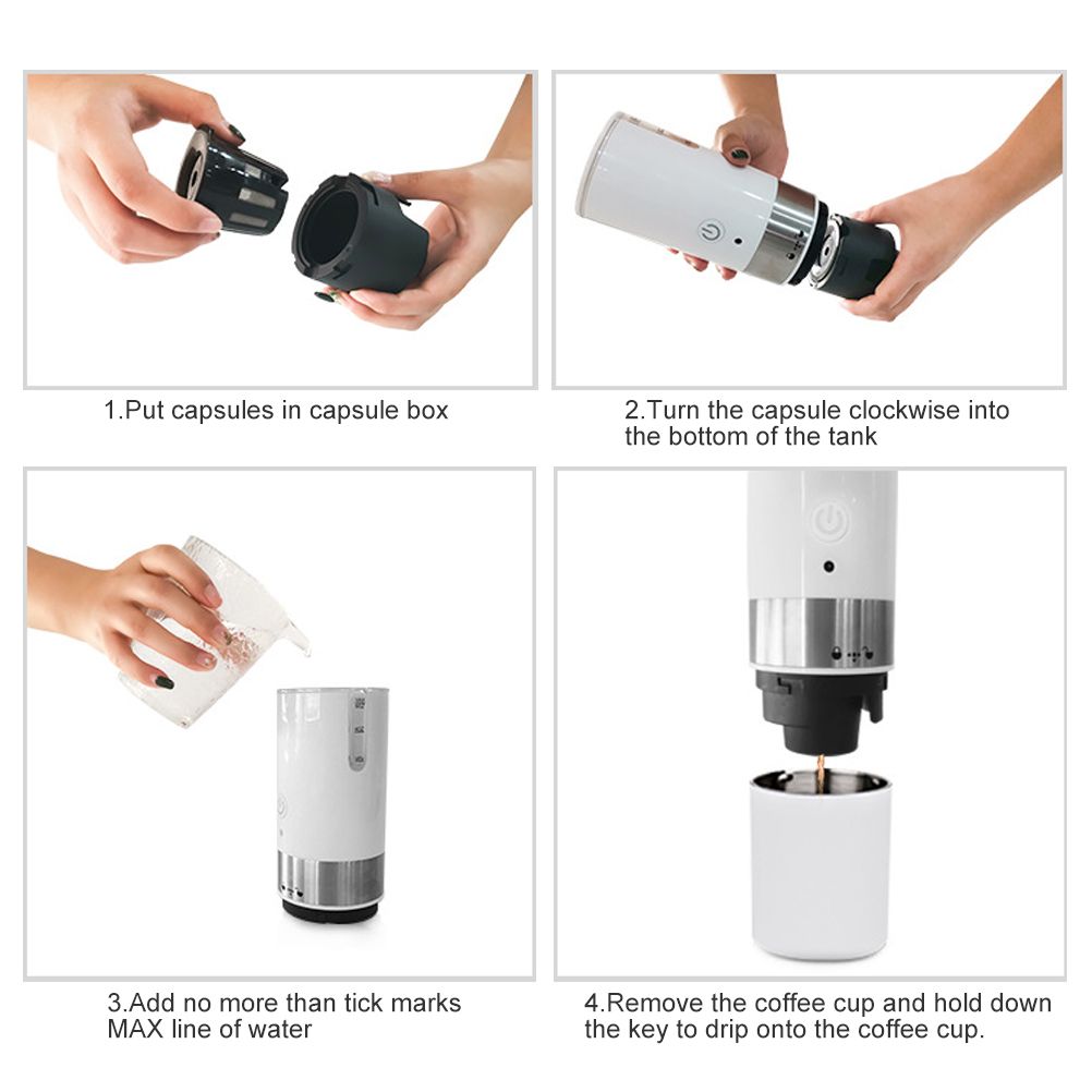 Portable Espresso Machine USB Coffee Maker Small Travel Coffee Machine — image 5