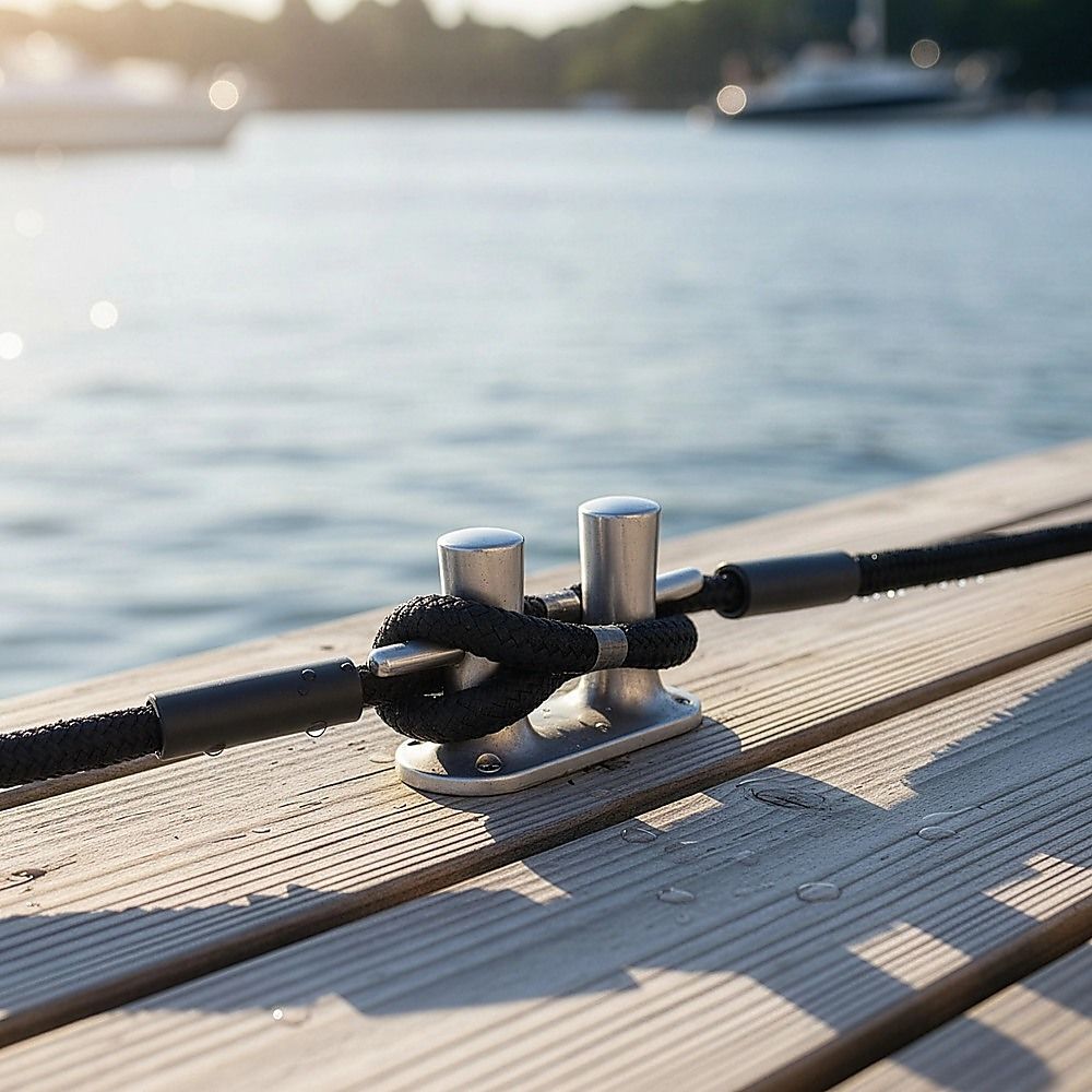 4 Pack Marine Bungee Dock Line Boat Mooring Rope Anchor Cord Stretch — image 4