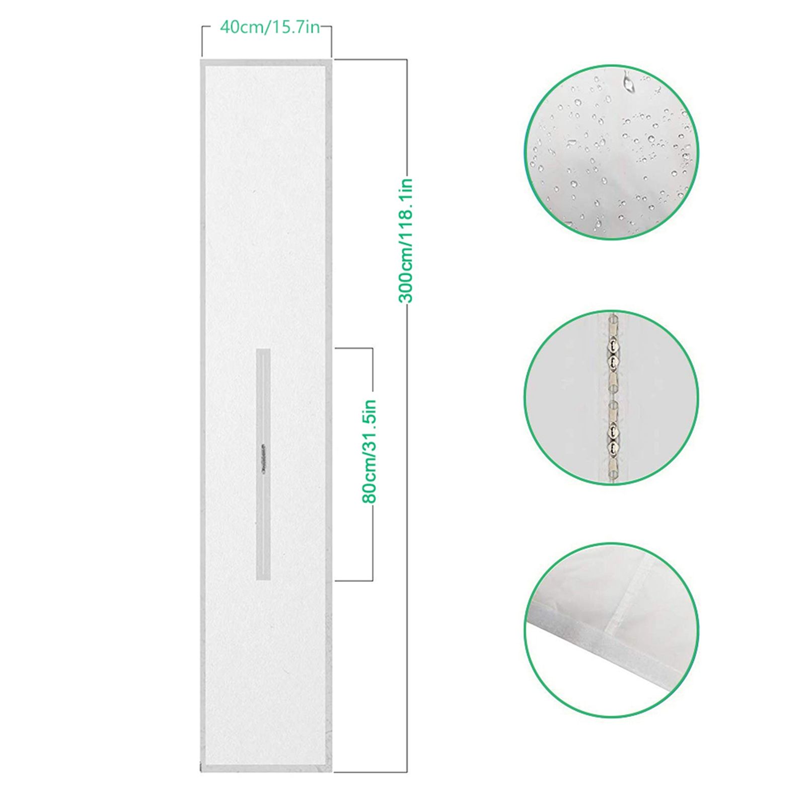 Door Seal for Portable Air Conditioner and Tumble Dryer Easy Installation Door โ image 2