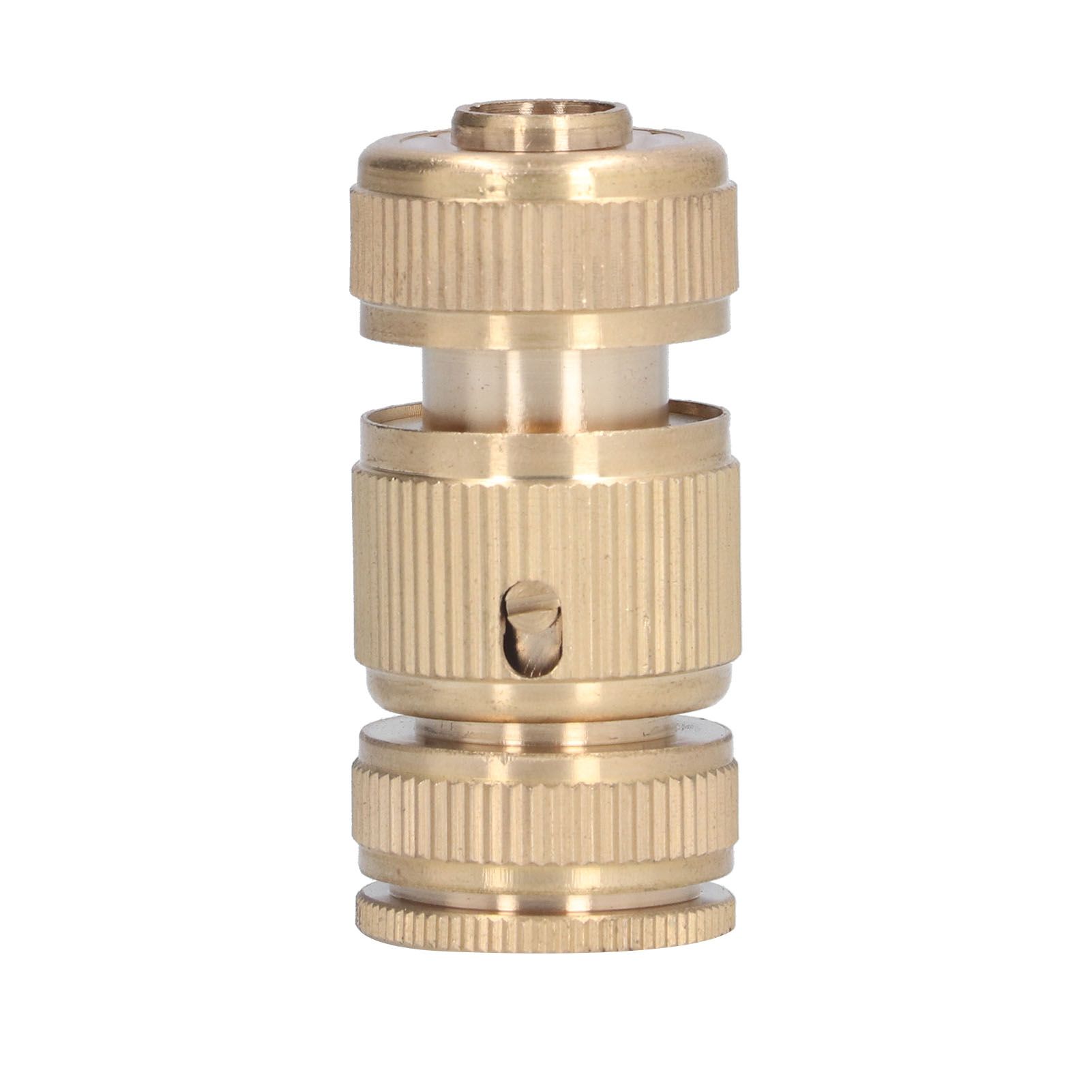Garden Hose Quick Connect 1/2 Inch Brass Material Removable Wide Range of Applications Durable Hose Connectors — image 2