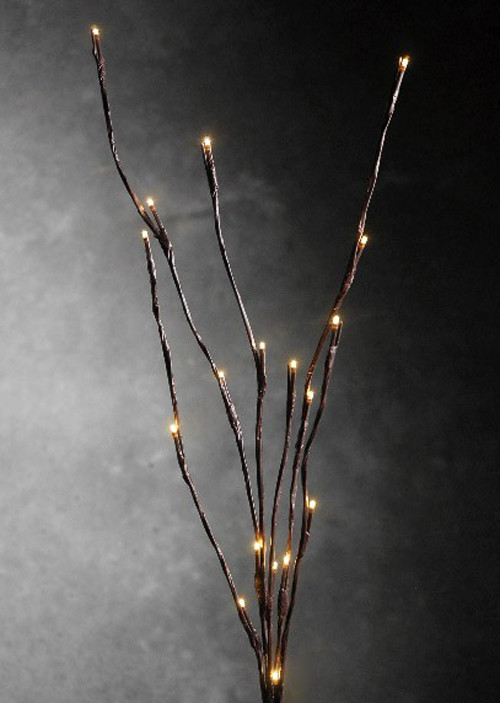 10 Sets of LED Light Bunch Stem - Warm White BATTERY fairy lights - 50cm high 20 bulbs/petals โ image 6
