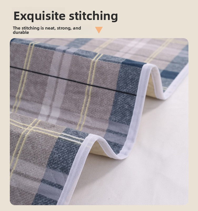 Washable Incontinence Bed Pad 100x150cm Reusable Waterproof Mattress Protector with Non-Slip Backing 4-Layer Absorbent Underpad for Elderly and Adults Smoky โ image 3