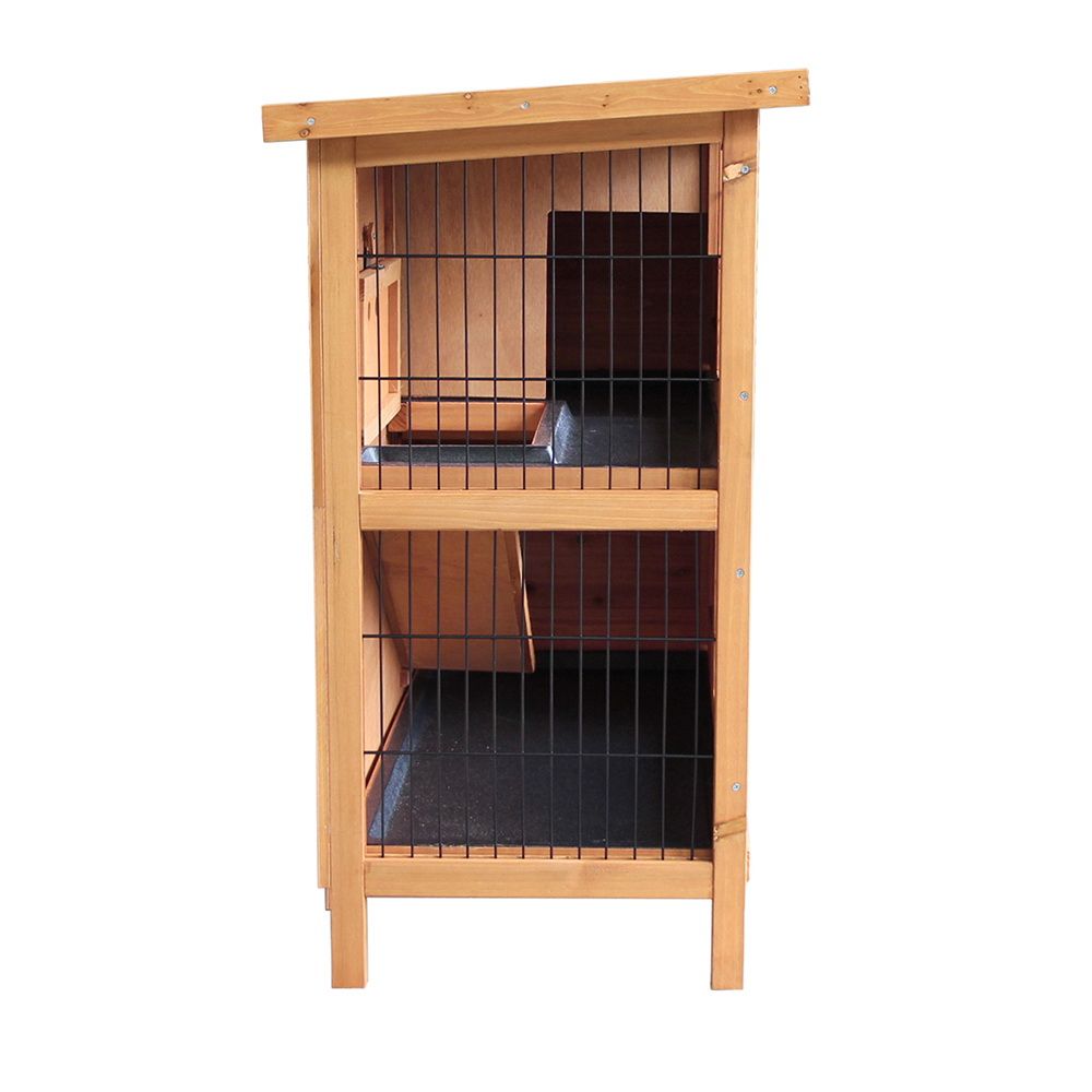 i.Pet Rabbit Hutch Chicken Coop 91.5cm x 45cm x 82cm Chicken Coop Large Wooden House Run Cage โ image 4