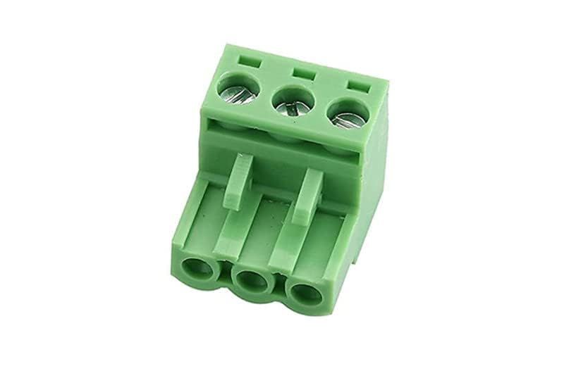 10 Pcs Green 5.08mm Pitch 3P Pluggable Teminal Blocks Connector Socket Adapters โ image 2