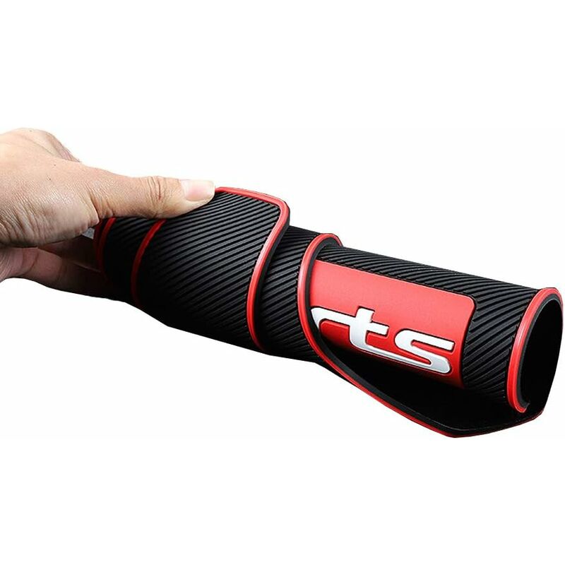 Car Mud Flaps Soft Material Universal Fit Black Rubber Splash Guards Mudguards No Collision Universal 17" X 9" X 0.2" โ image 4