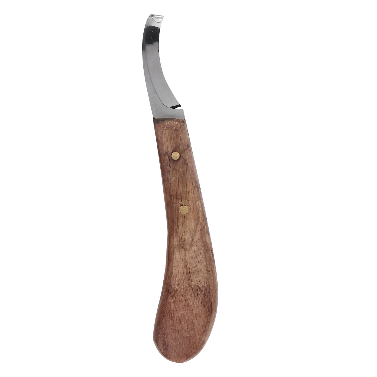 Horse Hoof Knife Curved Fine Carbon Steel Blade Ergonomic Left Hand Hoof Trimmer for Farm — image 2