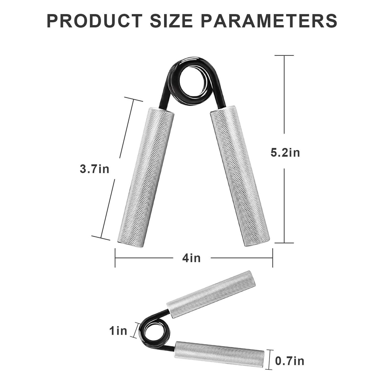 hand grip strengthener, grip strength trainer, home fitness equipment, men's arm workout, wrist strengthener, finger strength tool, spring steel grip — image 3