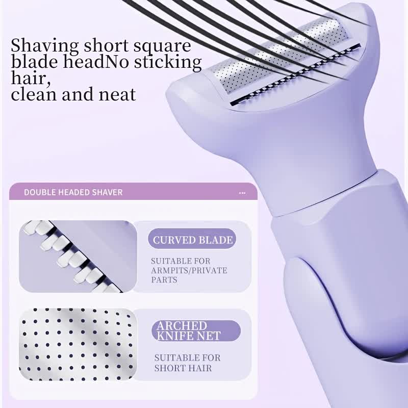Women's Whole Body Electric Hair Removal Device, Painless Hair Removal, Type-C Fast Charging .pink — image 5
