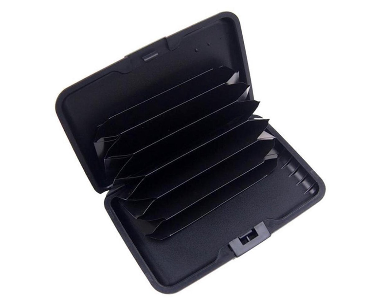 Card Holder - Card Holder – Aluminum Wallet - Brown — image 3