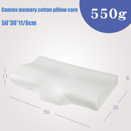 Memory Foam Contour Pillow Cervical Groove Ergonomic Neck Comfort AU — image 2