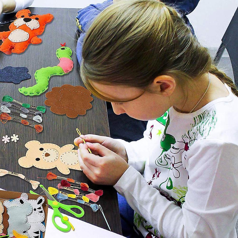 Felt Animal Sewing Kit - DIY Hand Sewing Craft Kit โ image 4