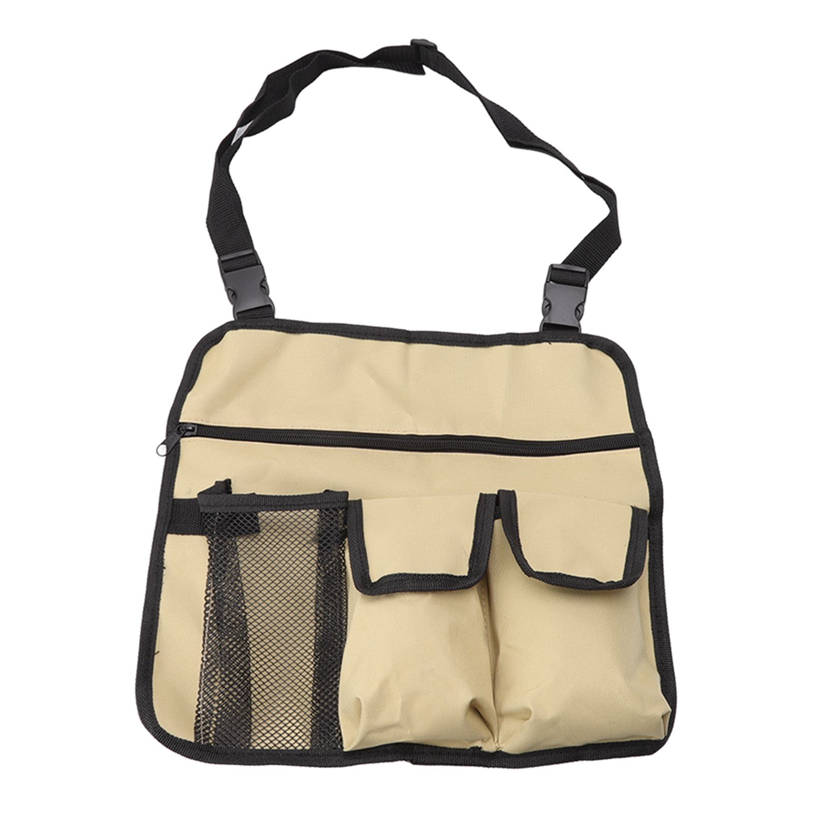 Camping Chair Hanging Bag Waterproof Oxford Cloth Adjustable Portable Beach Chairs Side Storage Bags for Outdoor Khaki โ image 5