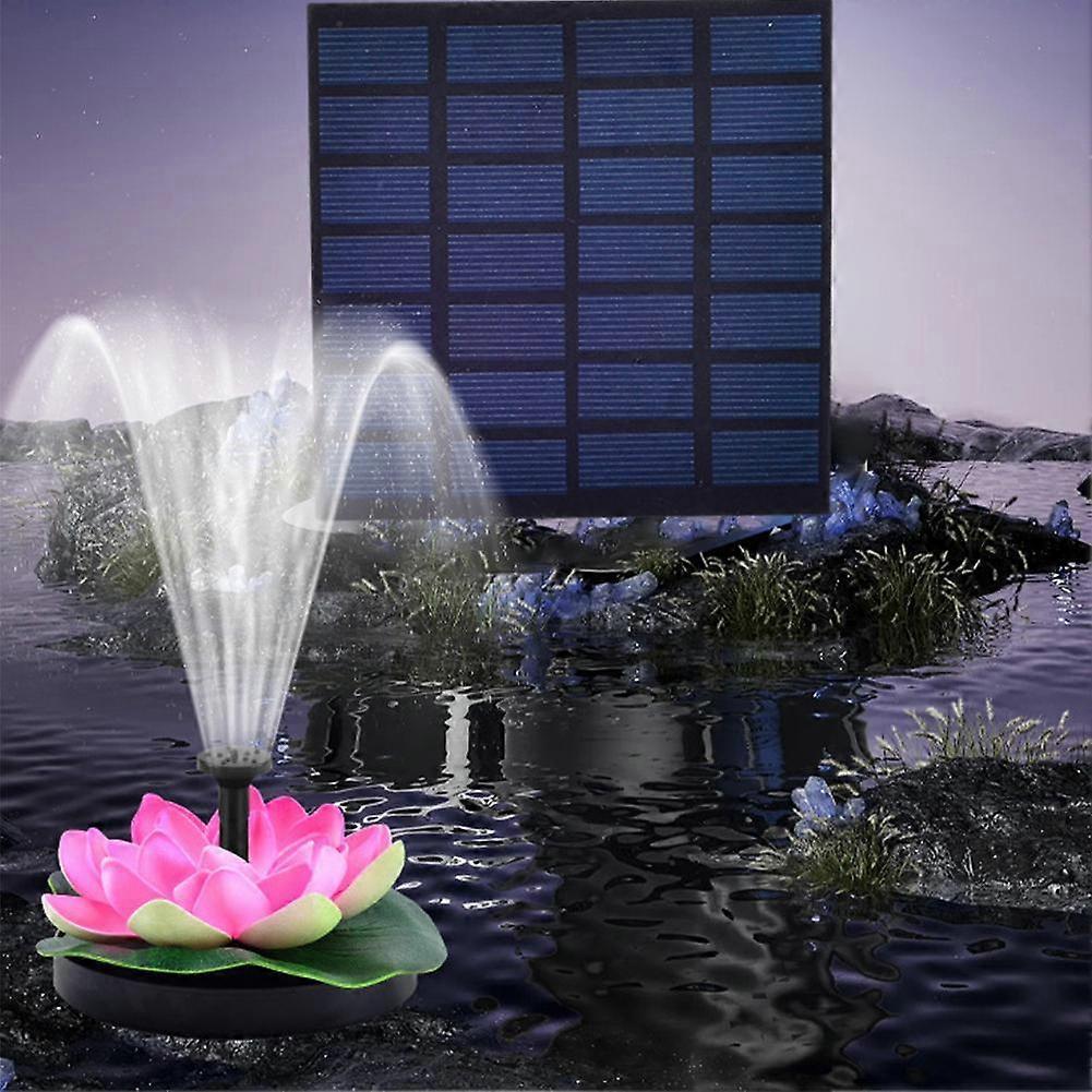 Solar Pond Fountain Solar Water Fountain for Bird Bath Garden — image 4