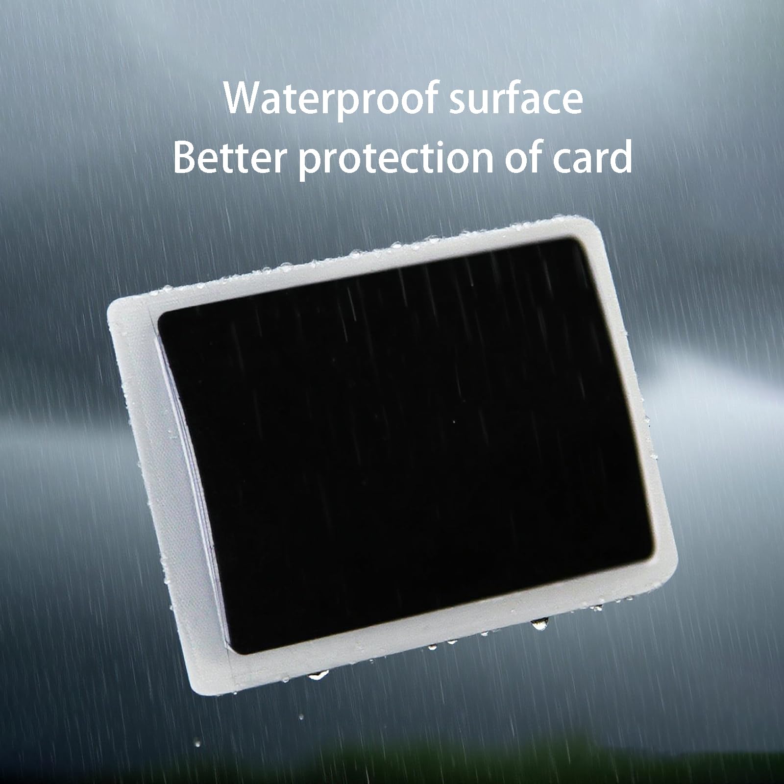 100 Pieces Privacy Card Covers for Bank Cards, IDs and Licences, Opaque Scratch-Resistant Protective Sleeves for Everyday Use, Black โ image 3