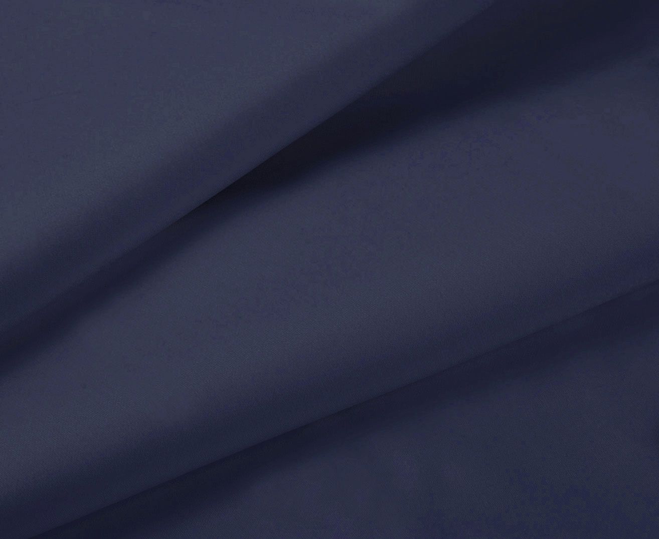 1000TC Ultra Soft Single Size Bed Midnight Blue Flat & Fitted Sheet Set โ image 2