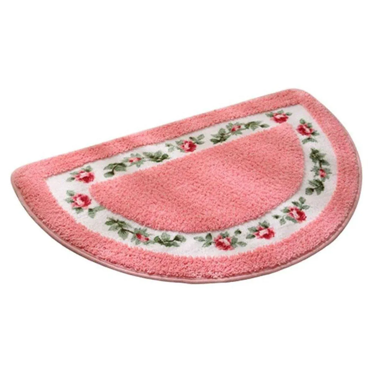 Non Slip Entry Mat Indoor Outdoor Mat Washable Foot Mat Foyer Bedroom - Pink