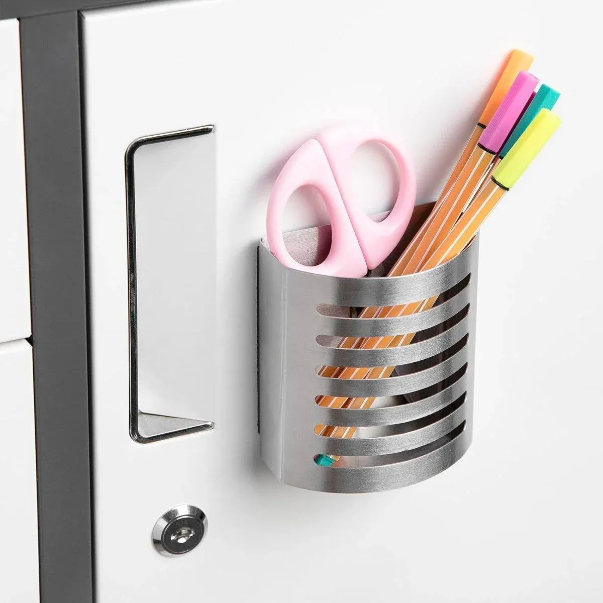 Creative Stainless Steel Student Pen Holder Multifunctional Stationery Organizer โ image 6