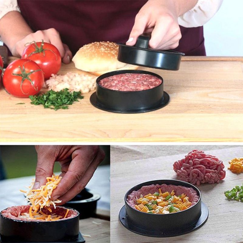 Hamburger Press, Hamburger Press Patty Maker, Sliders, Beef Burger, Non Stick Kitchen Barbecue Tool Grilling Accessories — image 5