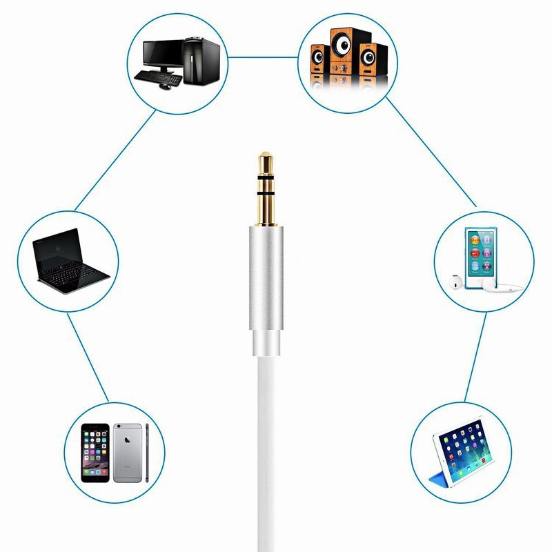 Compatible with Apple Aux Cable 1m Pink iPhone and Car Audio 3.5mm Auxiliary Cable โ image 3
