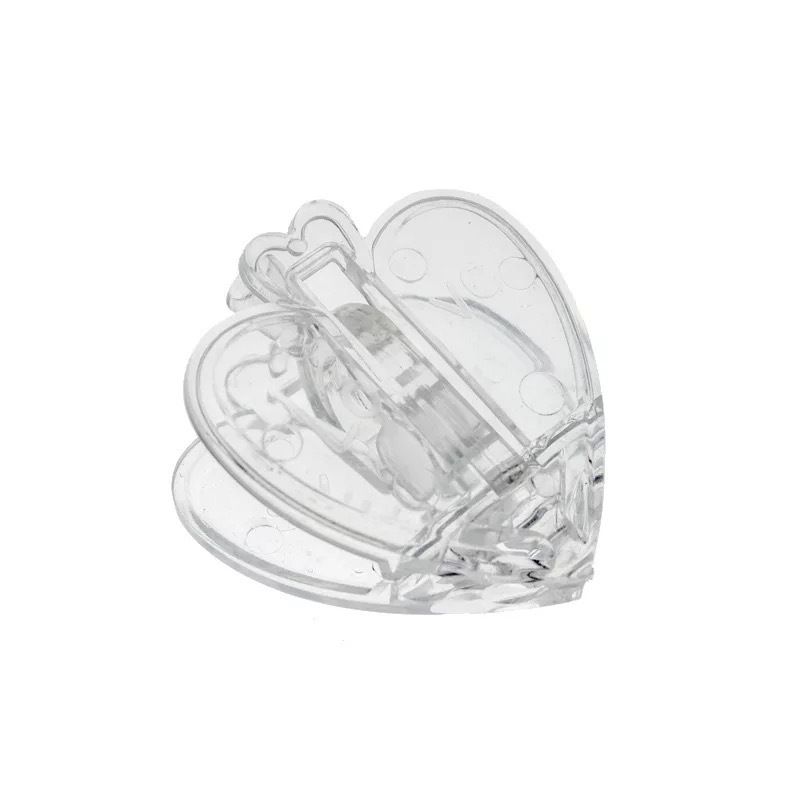 heart-shaped LED hanging clip lights