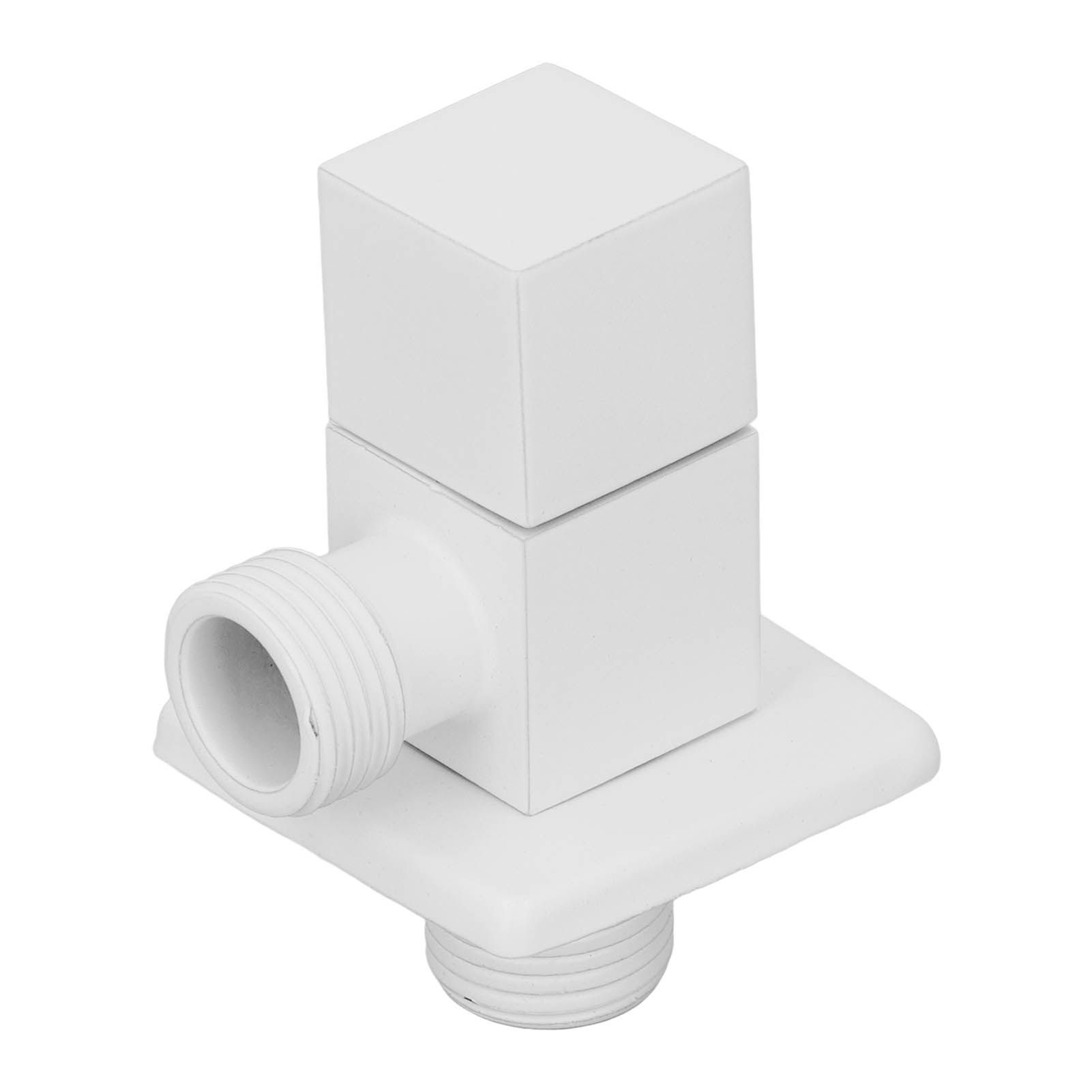 1/2in Water Outlet Valve Thicken Copper 1 in 2 Out Hot Cold Water Diverter Valve for Home White โ image 3