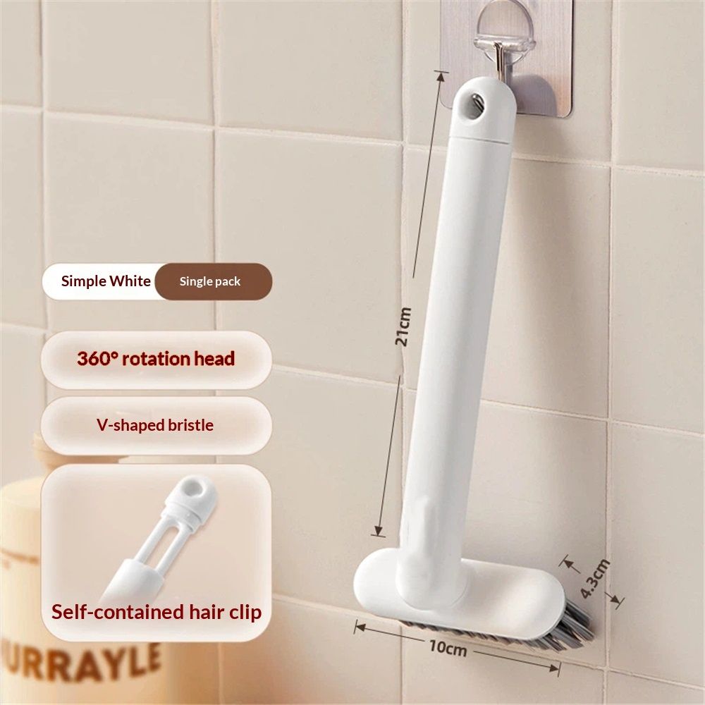 Crevice Cleaning Brush Grout Cleaner for Household use Multi-Purpose Hard Bristle Brushes Bathroom Brush for Kitchen Window Toilet Grout Bottle Sink Corners — image 5