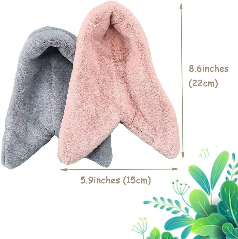 2 Pieces Bird Cozy Corner Fleece Bird Blanket Parrot Warm Nest House Bed Hanging Hammock Toy Plush Snuggle Hut Cage Bedding for Parakeets Conures Cockatiels — image 2
