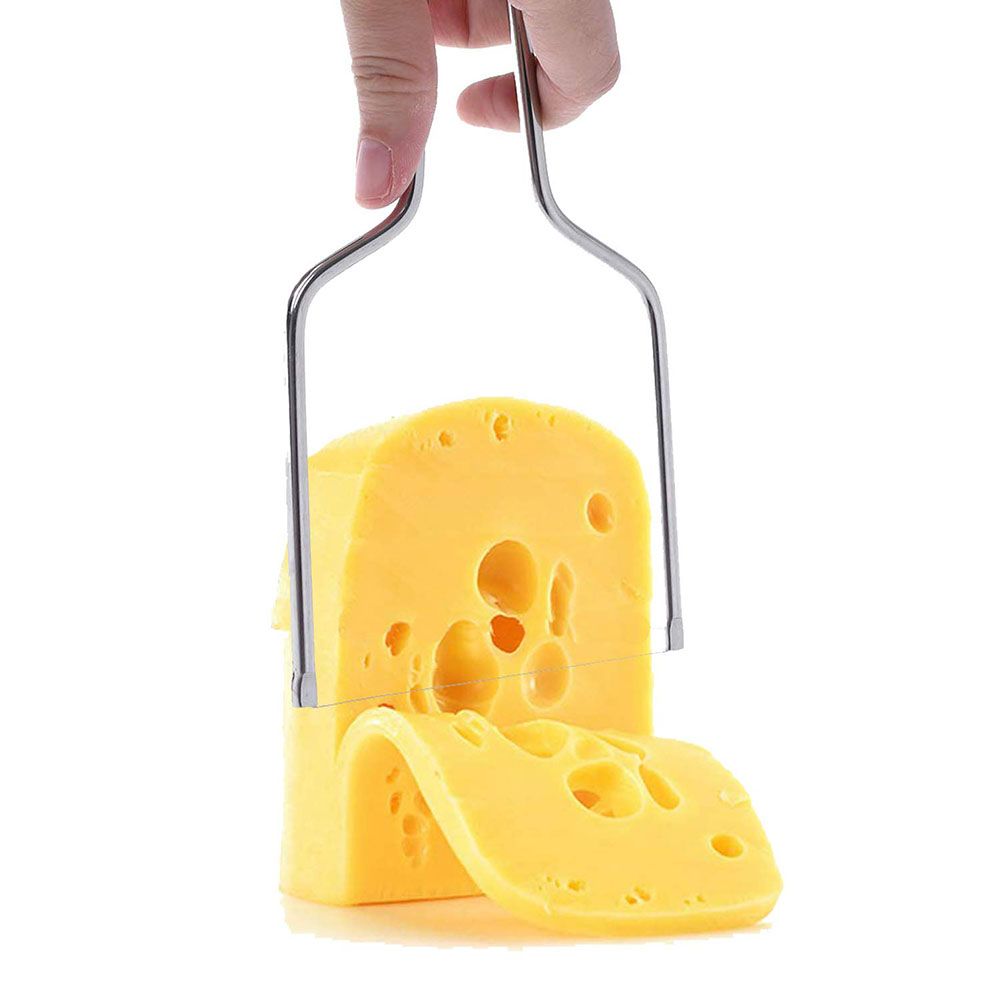 Cheese Slicing Tool Stainless Steel Cheese Cutter with Wire Handheld Butter Cutter Tools โ image 4