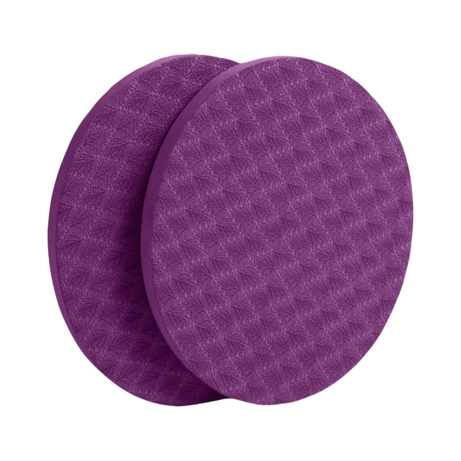 2pcs foam Pilates Knee Guard Yoga Knee Guard Support Round Pads Anti slip Fitness Anti slip Pads. Suitable for offices, homes, knees