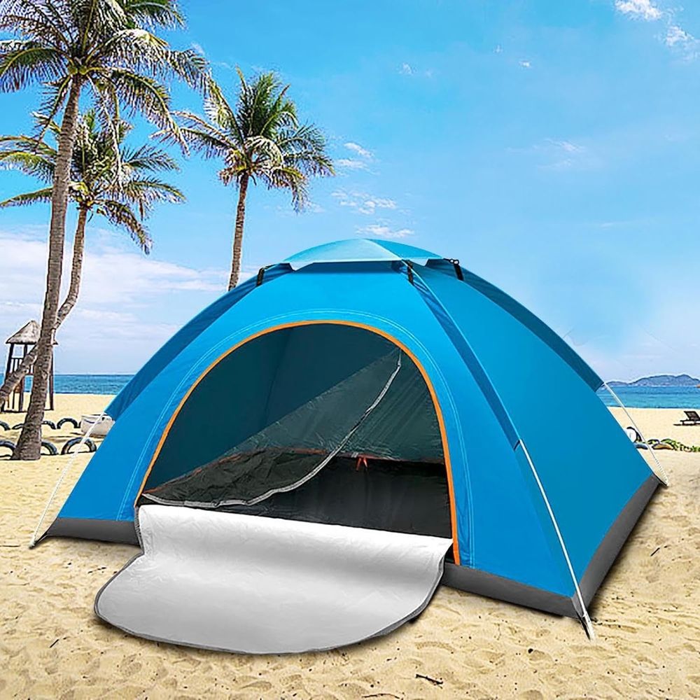 1-2 Person Camping Tent Lightweight Backpacking Tent Waterproof Windproof One Doors Easy Setup Double Outdoor Tents for Family Camping Hunting Hiking Mountaineering Travel