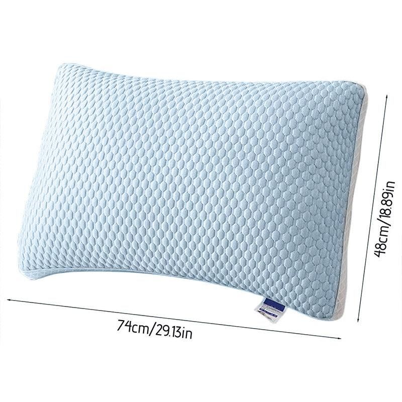2pcs Breathable Pillow Set for Summer Comfort Soft for Home Use Sleeping Support — image 3