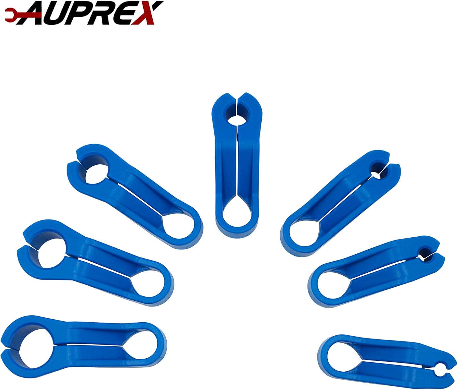 7PCS AC Fuel Line Disconnect Tool Set for Most Ford/GM/Chrysler/Mazda,Includes 1/4 5/16 3/8 1/2 5/8 3/4 7/8 Inch Transmission Oil Cooler Line Quick Disconnect — image 3
