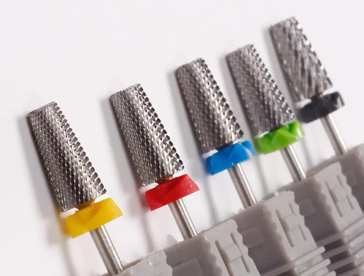 5-in-1 Nail Cutter Bit – Coated Tungsten Grinding Head – for Manicure and Pedicure 1 piece XC — image 3