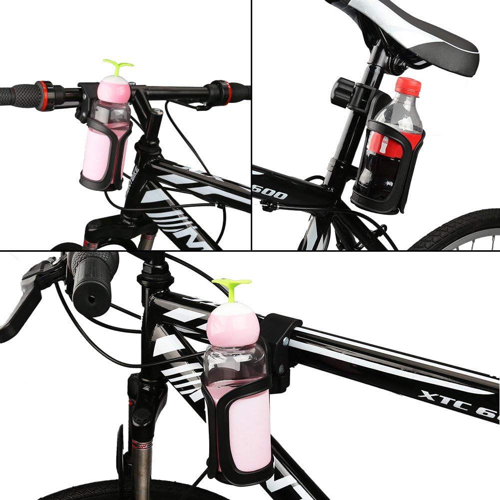 Bike Cup Holder, Bike Water Bottle Holders, Universal 360 Degrees Rotation Cup Holder for Bicycle, Stroller, Scooter, Walker, Wheelchair, Bike Bottle Holders โ image 6