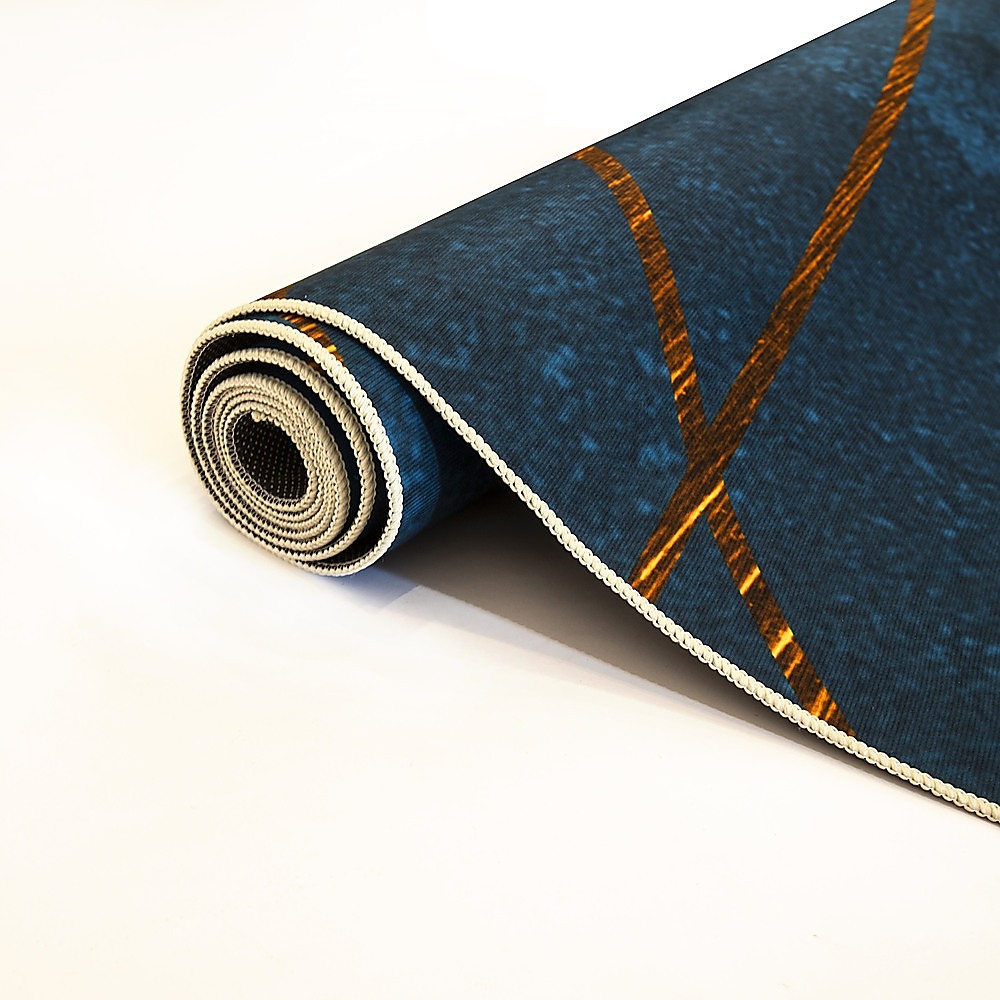 200x300cm Large Floor Blue Teal Rug – Modern Area Carpet for Bedroom & Lounge — image 3