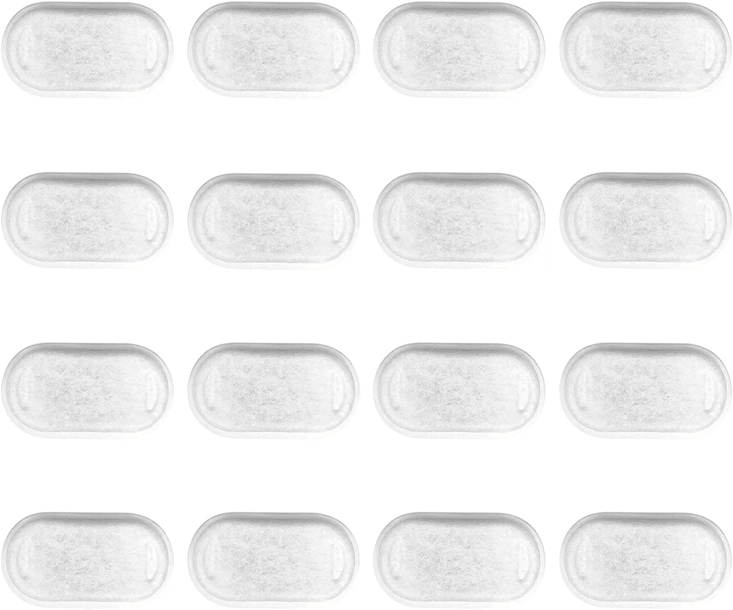 16 Pack Replacement Filters for Cat/Dog Water Fountain - Stainless Steel, 67oz/2L Adjustable Water Flow, Super Quiet — image 6
