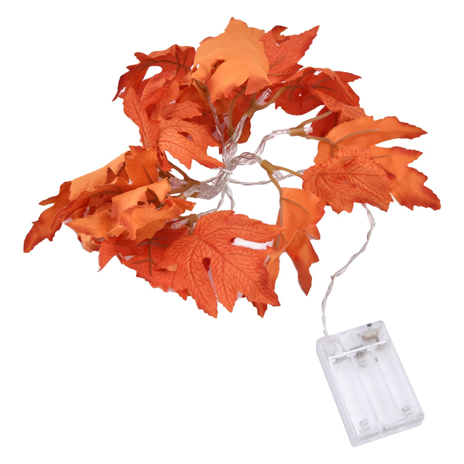10LED Maple Leaves String Light LED Decorative String Light for Home Holiday Indoor Decor — image 3