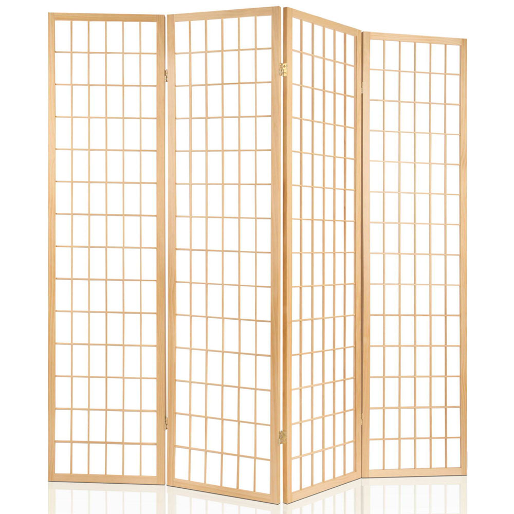 Artiss 6 Panel Room Divider Screen 261x179cm Natural — image 3