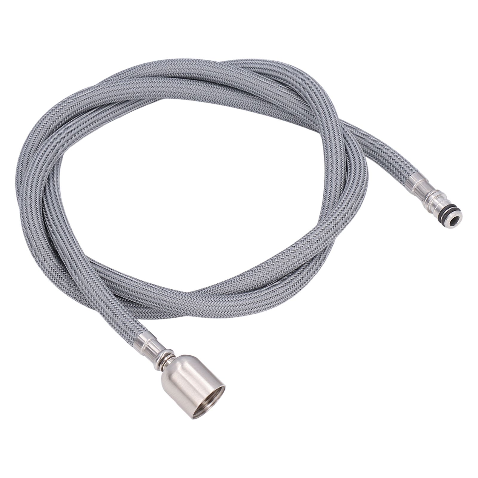 G1/2 1.5m Pull Out Faucet Hose Nylon Braid PVC Flexible Faucet Hose Replacement for Kitchen Bathroom โ image 5