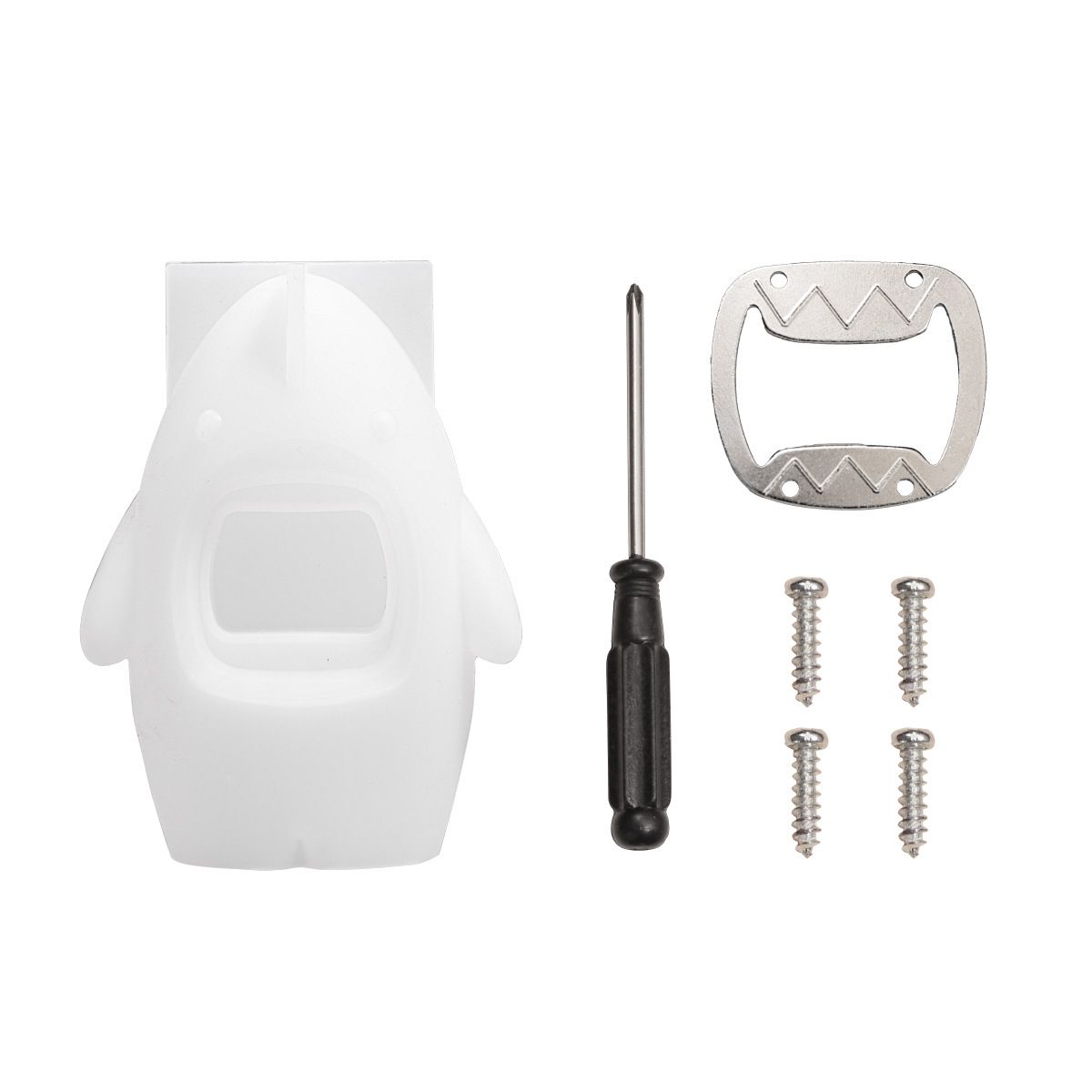 2 set Bottle Opener Resin Molds,Shark Resin Bottle Opener Molds, Box molds for epoxy Resin Beer Spanner Kit