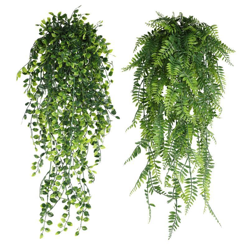 5-Fork Maple Leaf Hanging Vine 3 pieces โ image 3