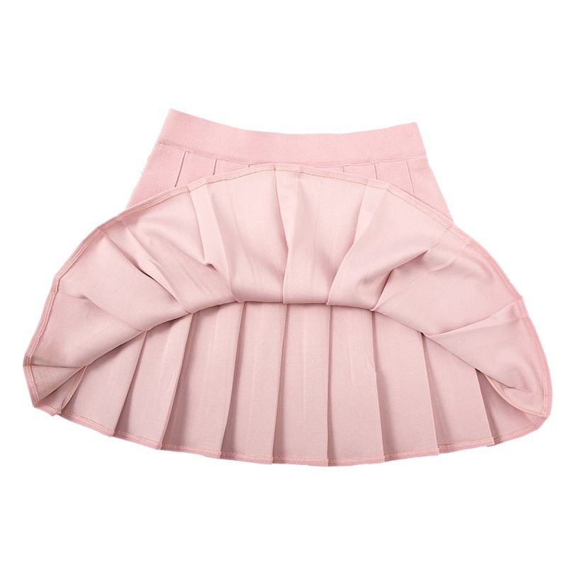 Xiang Mei Women's Pleated Mini Skirt Poly White XL โ image 2