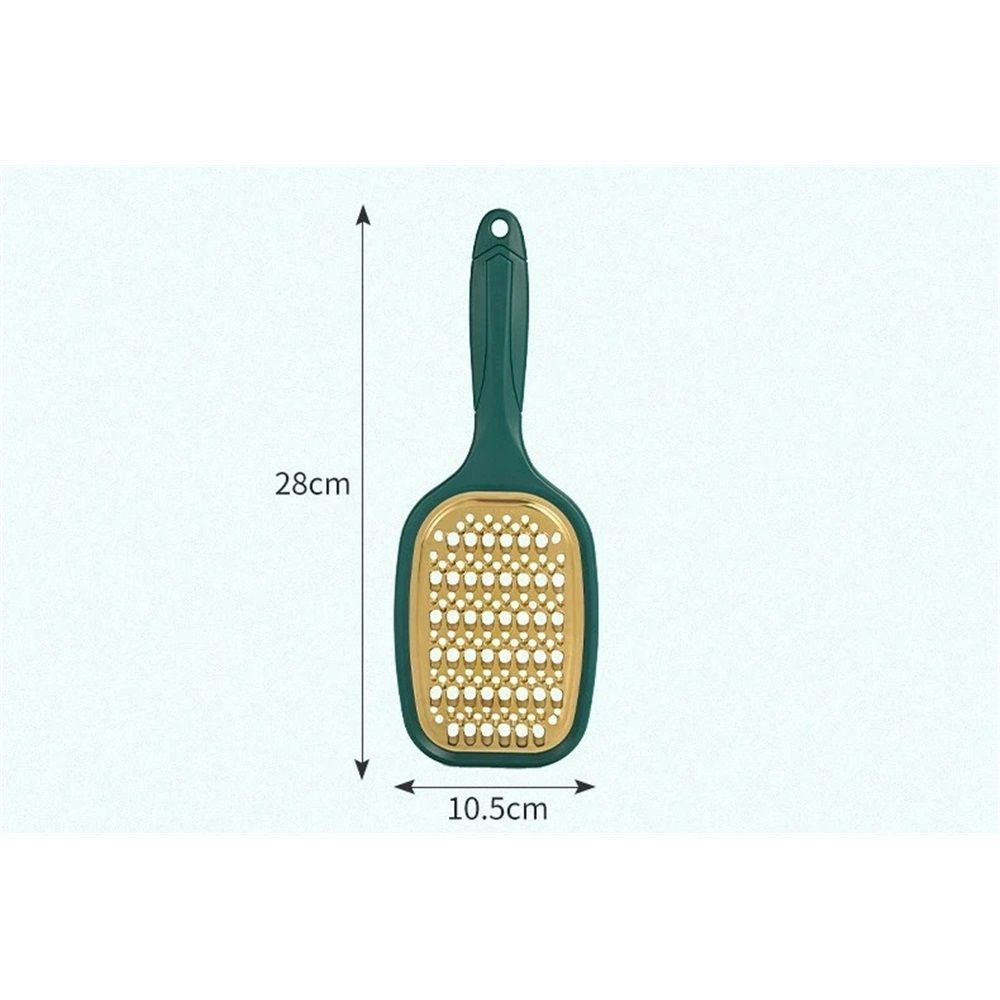 2pcs Hand Grater, Compact Shredder with Ergonomic Handle, Ideal for Cheese and Vegetables, Stainless Steel, Great Gift for Home Chefs,Green — image 5
