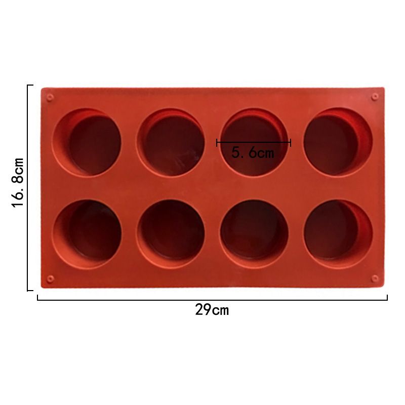 Shower Steamer Molds/Handmade Round Soap Mold/Circle Silicone Mold for Making Lotion Bars, Bath Bomb โ image 4