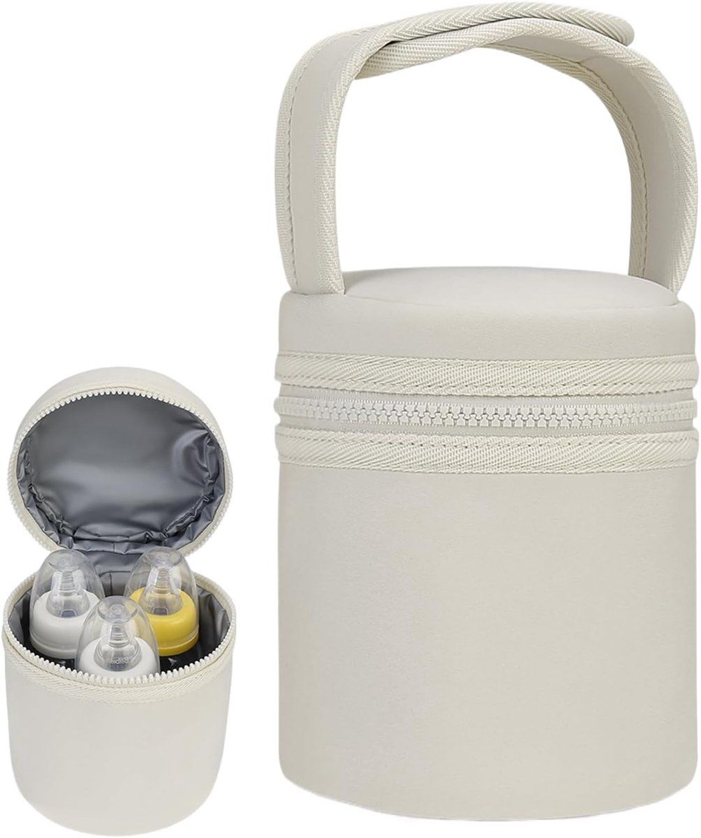 Breast Milk Cooler Bag, Milk Storage Handbag, Bottle Storage Bag, Detachable Shoulder Strap Design, Constant Temperature, and Baby Care