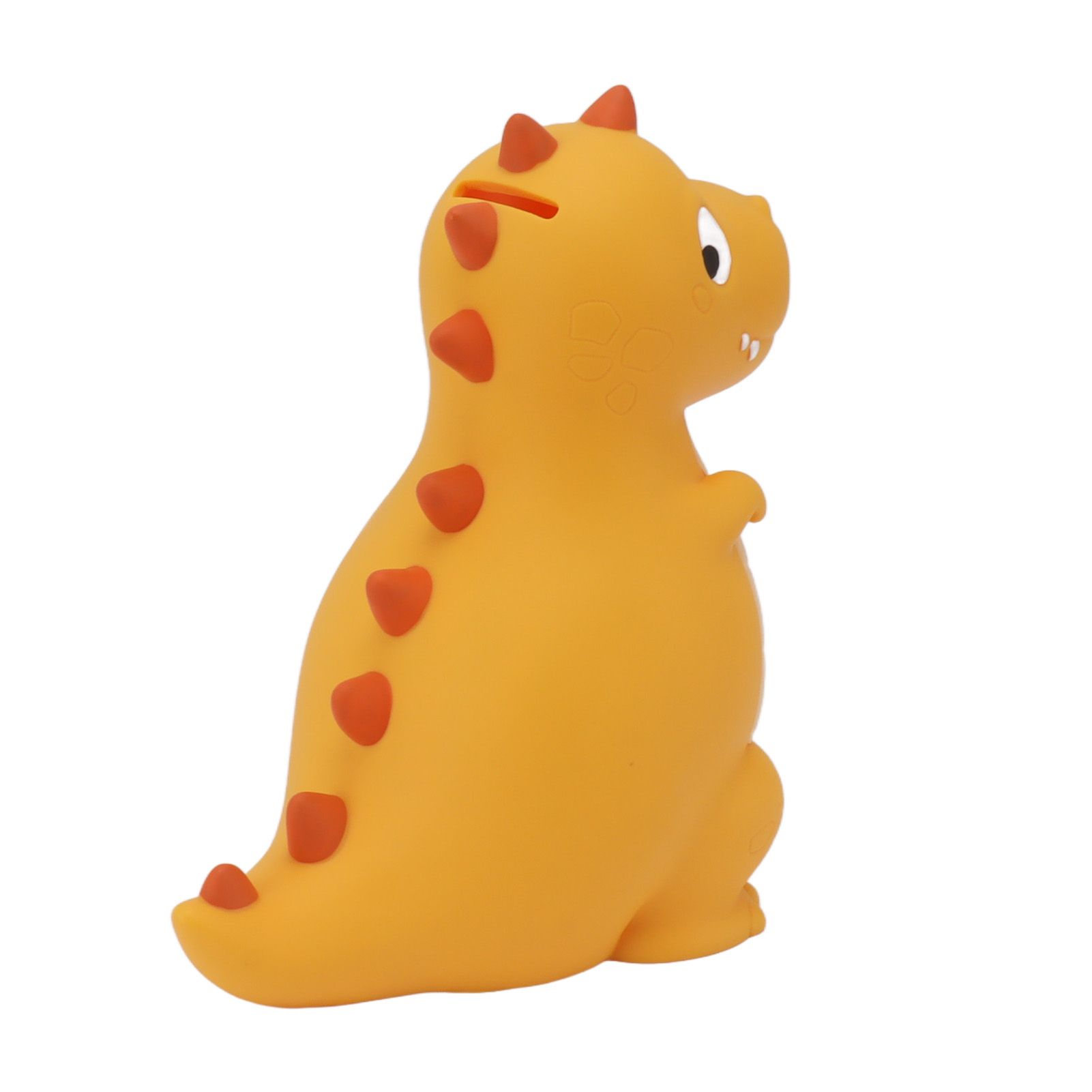 Dinosaur Piggy Bank Cute Cartoon Money Save Box Fall Resistance Money Coin Bank Desktop Decoration Boys Girls Gift Small Yellow — image 6